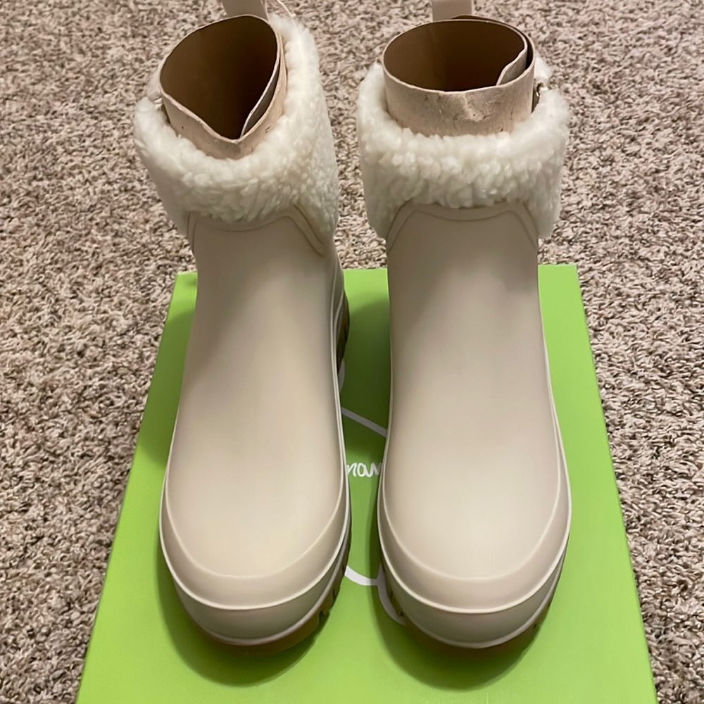 Sam Edelmam boots, size 7, brand new with tags, cream color.
